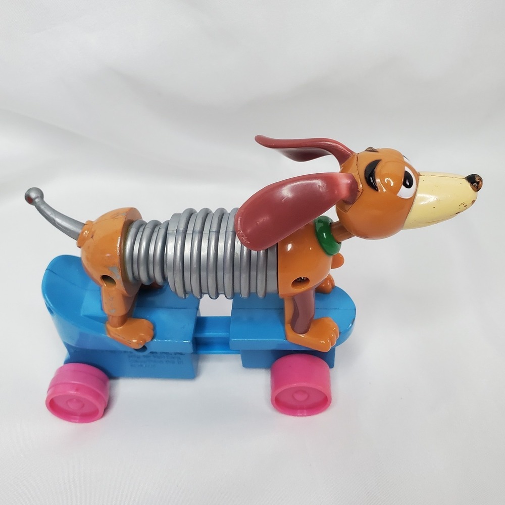 McDonald's Happy Meal Toy 1999 Disney‎ Pixar Toy Story 1 &2 Slinky Dog & Works